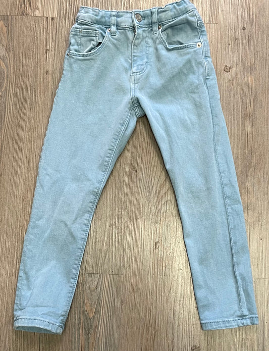 Blue  Zara  Slim Denim, 4-5Y