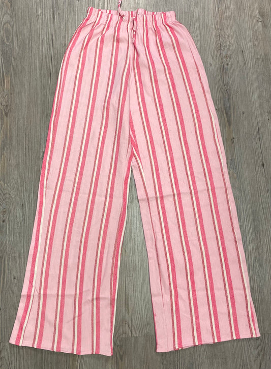 Pink  Zara Soft Stripe Pants, 11-12Y