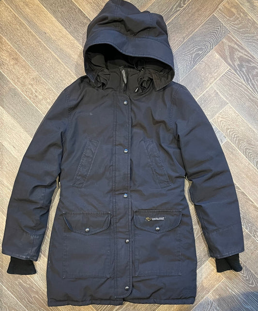 Black  Canada Goose Parka, Small