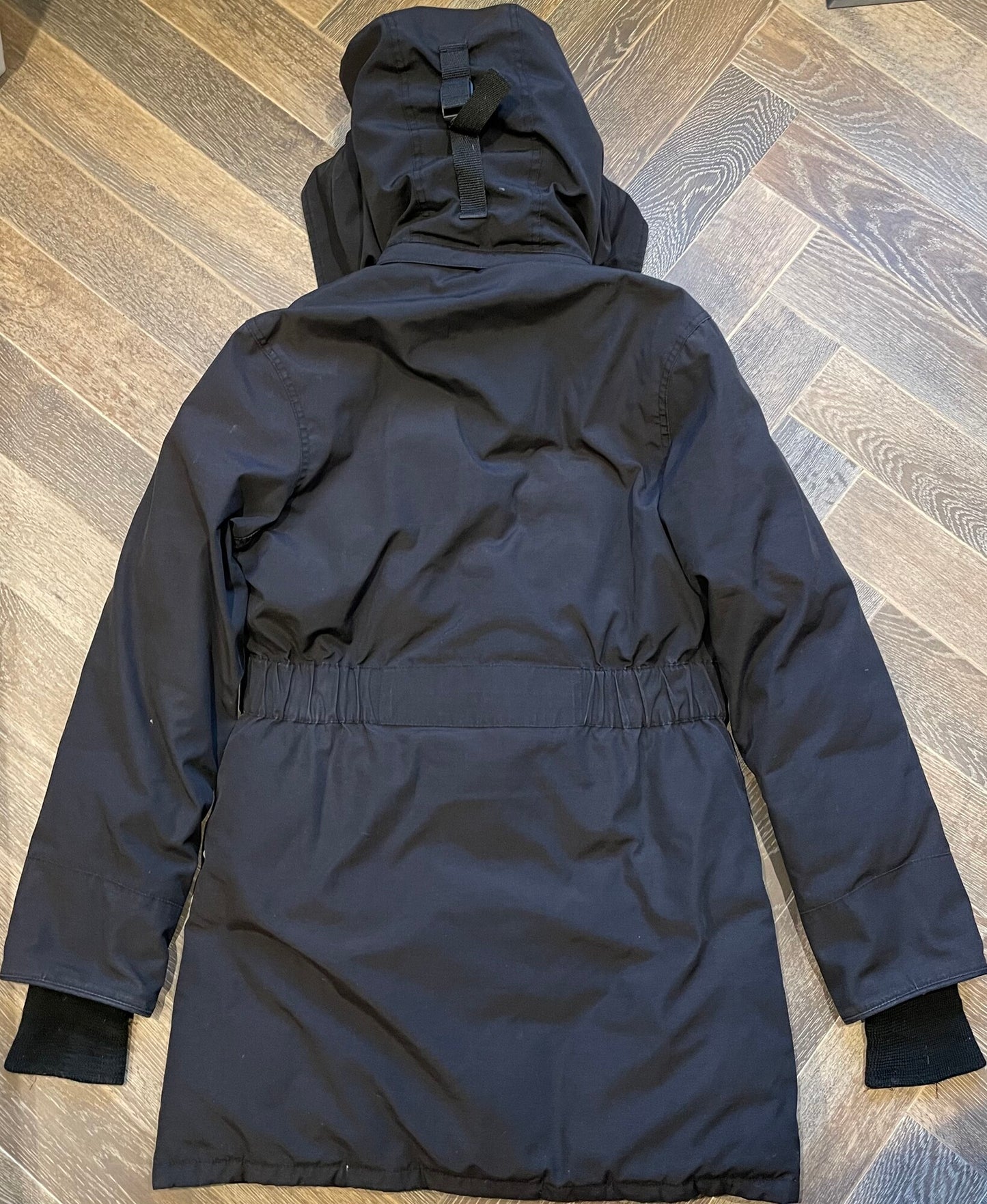 Black  Canada Goose Parka, Small