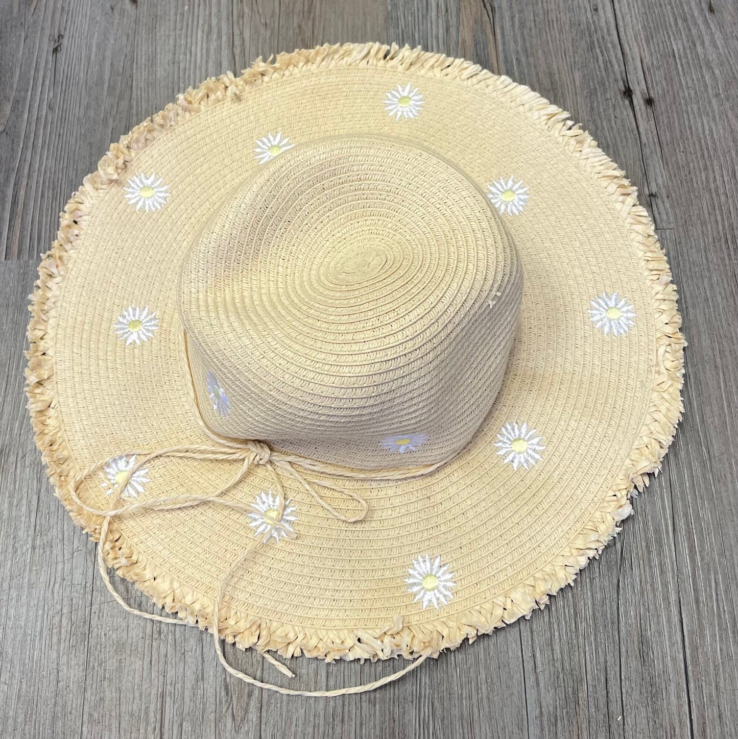 Beige  H&M Straw Hat, 5Y