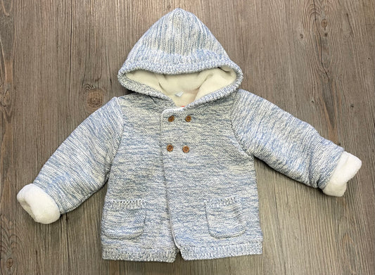 Blue  Losan Knit Fleecelined, 6-9M