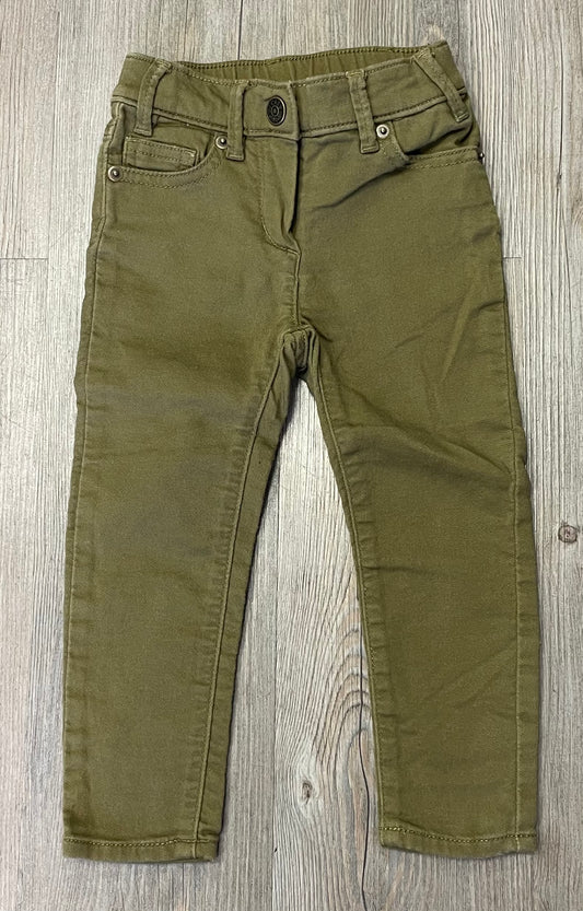 Olive  Crewcuts Stretch Pants, 3Y