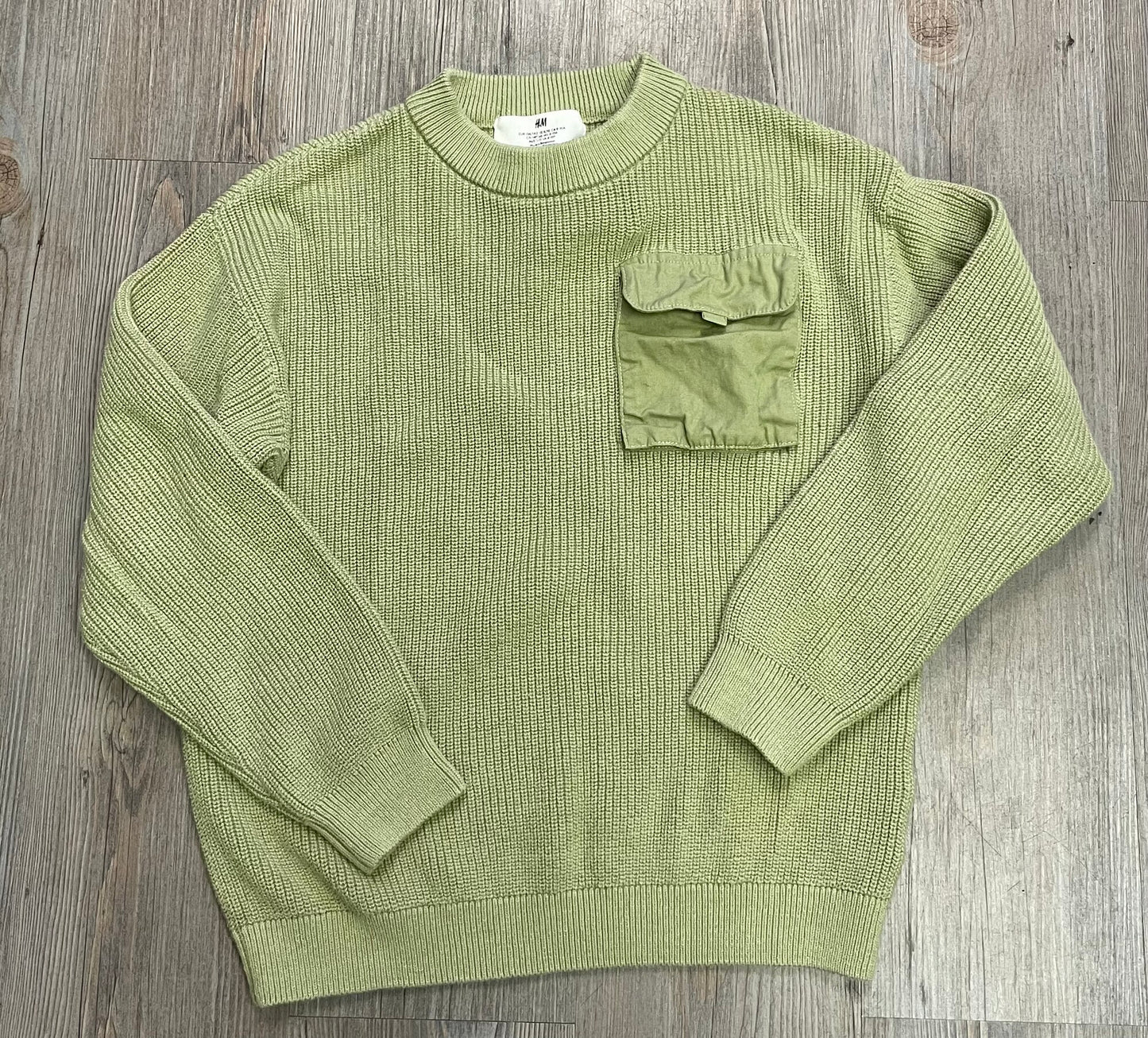 Sage  H&M Knit Sweater, 8-10Y