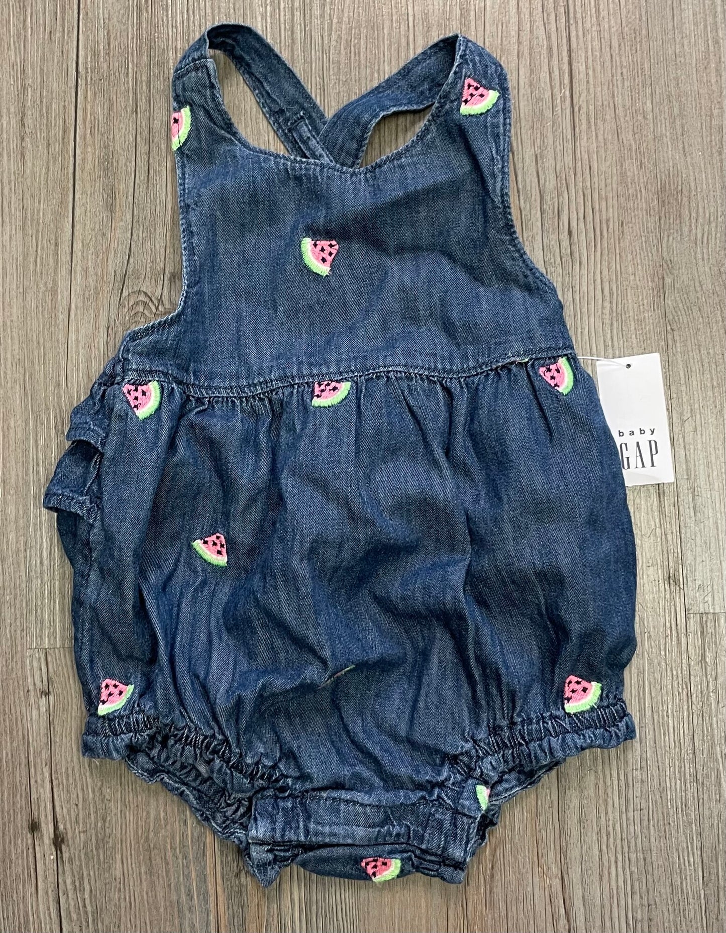Blue  Gap Baby Romper, 6-12M