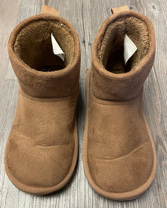 Brown  H&M Fall Boots, 11-12Y