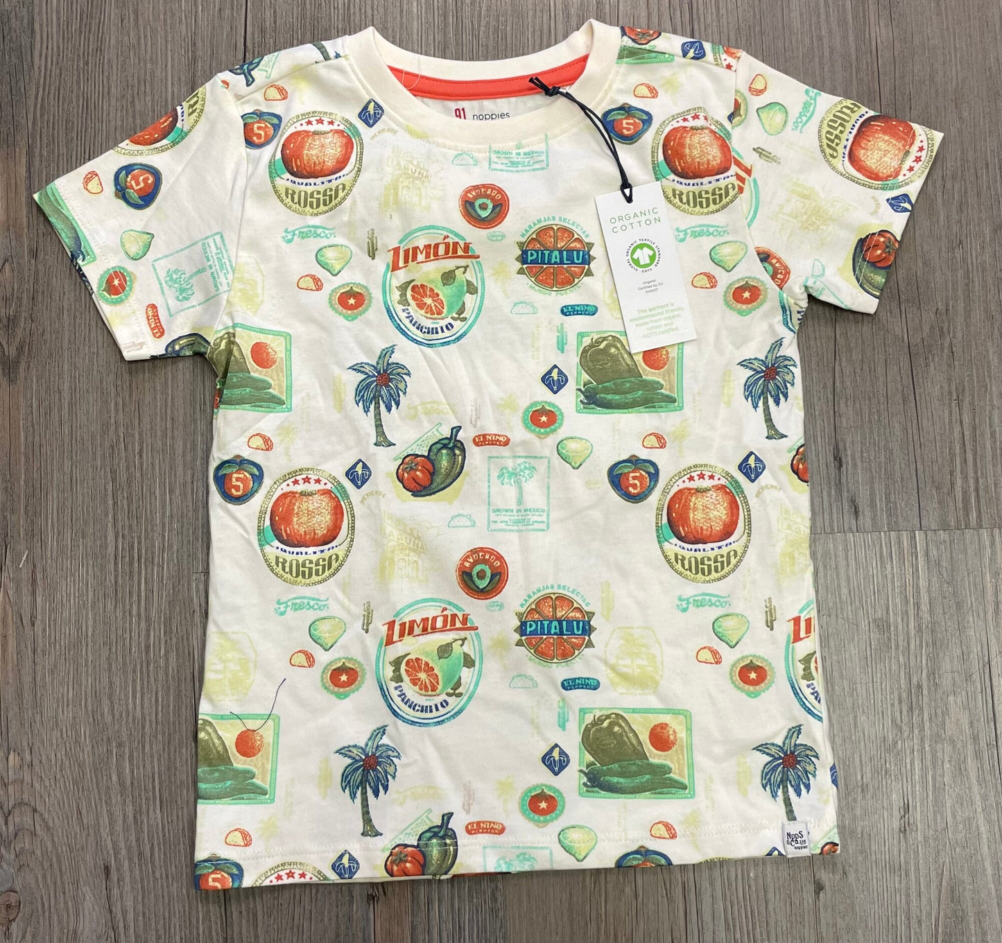 Multi  Noppies Boys Tee Larose, 4Y