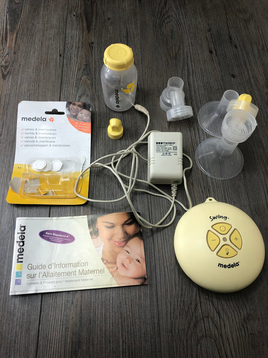 Yellow  Medela Swing Electric Pum, Single