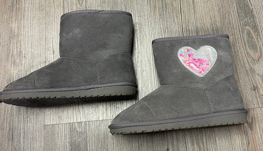 Grey  Children Place Lined Boot, 1Y