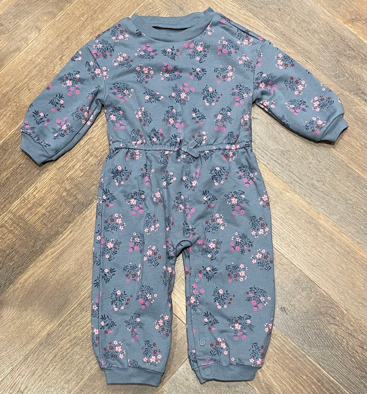Floral  Carters Romper, 12M