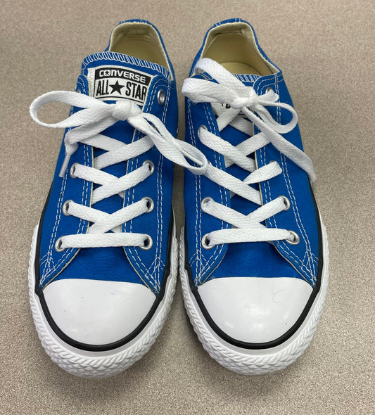 Blue  Converse Lace Up Sneaker, 2Y