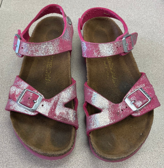 Pink/sil  Birkenstock Sandals, 2Y