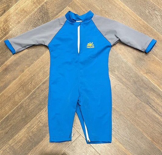 Blue  Nozone Swimsuit, 12-18M
