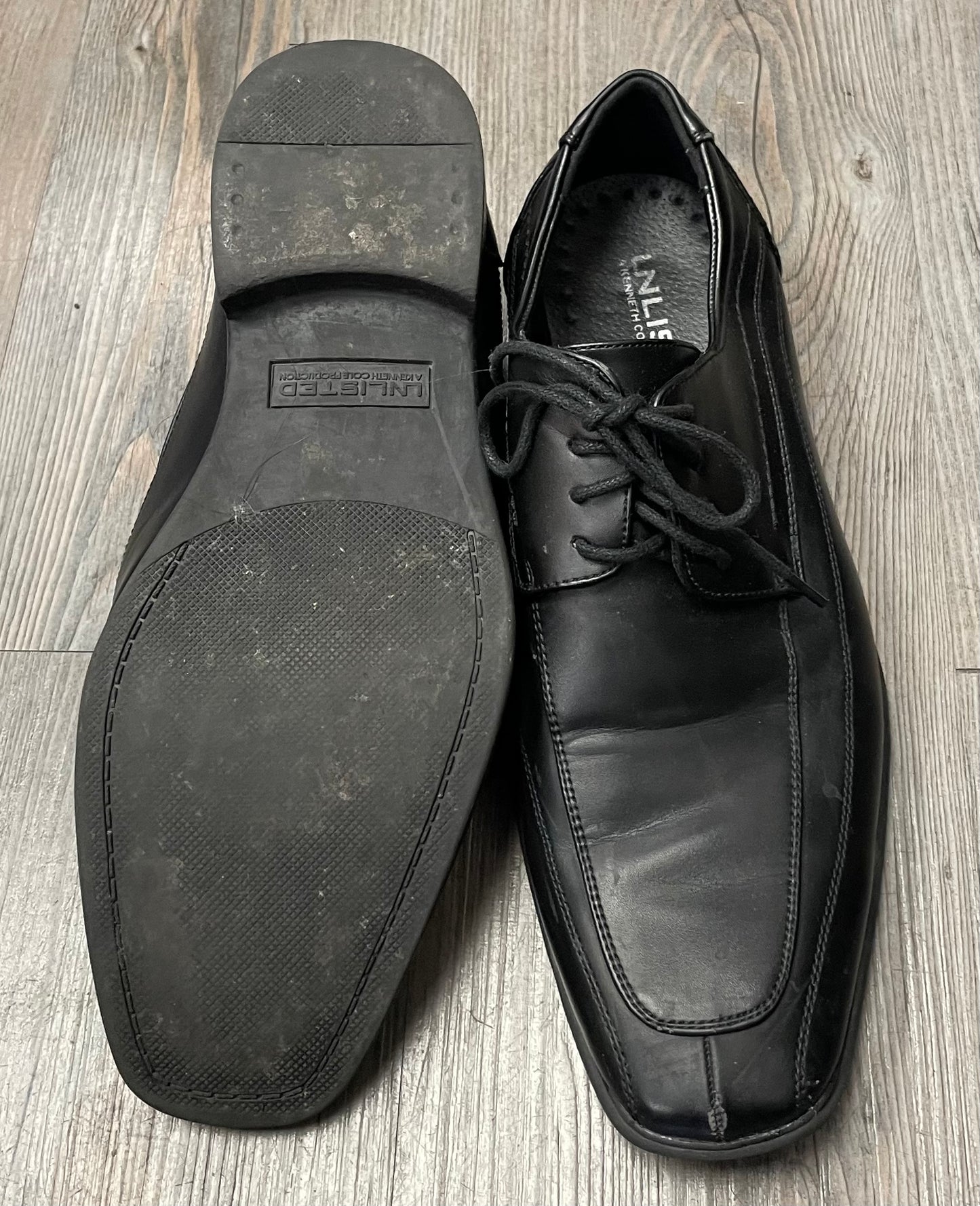 Black  Unlisted Dress Shoe, 7.5Y