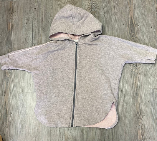 Pink  Mini Mioche Zip Hoodie, 5Y