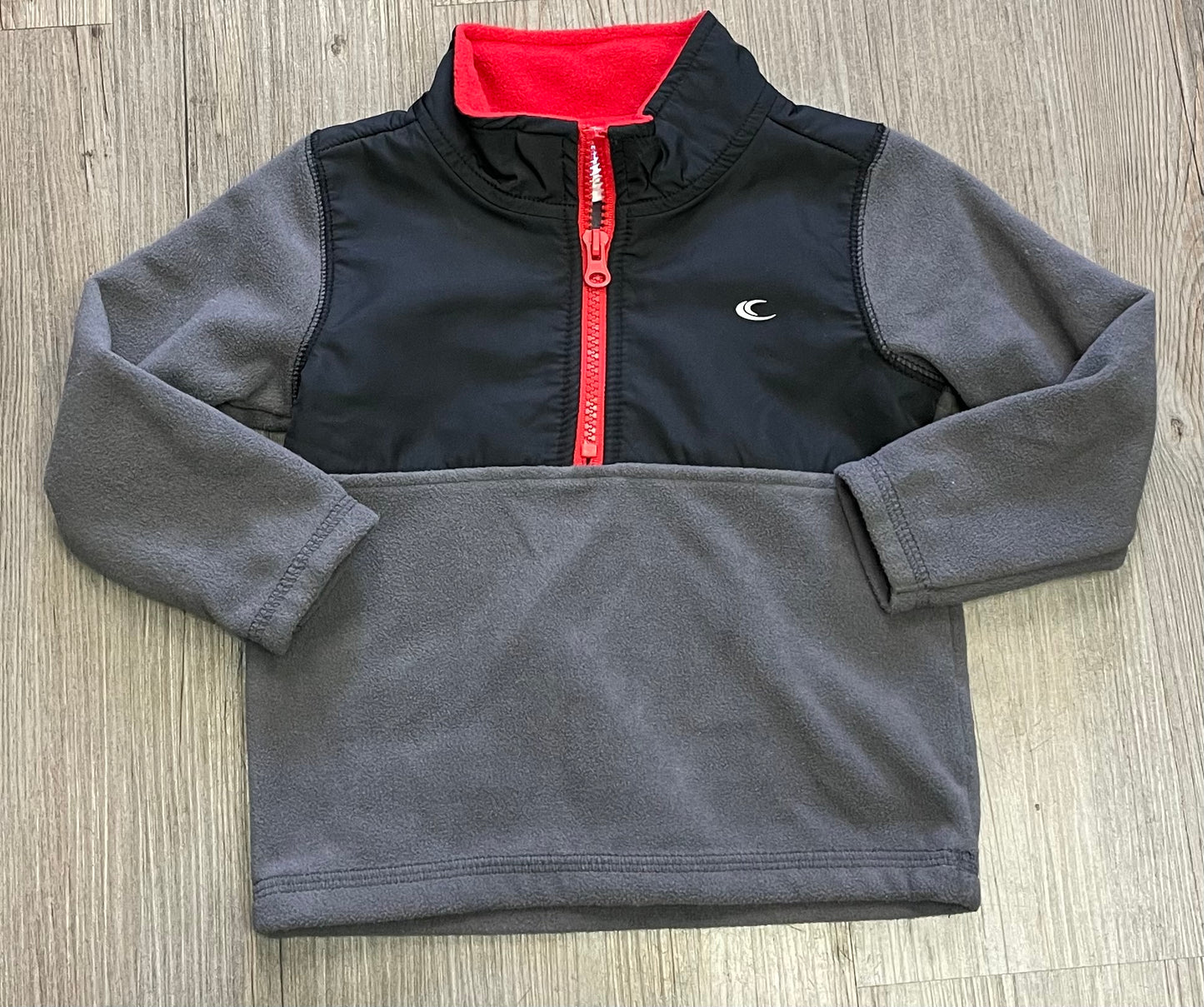 Grey  Carters Fleece Sweater, 24M