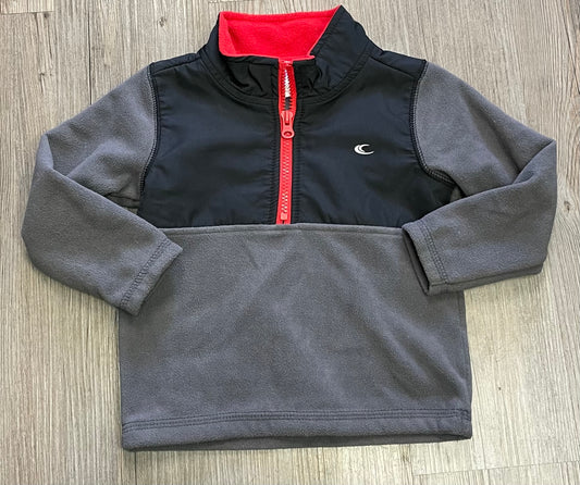 Grey  Carters Fleece Sweater, 24M