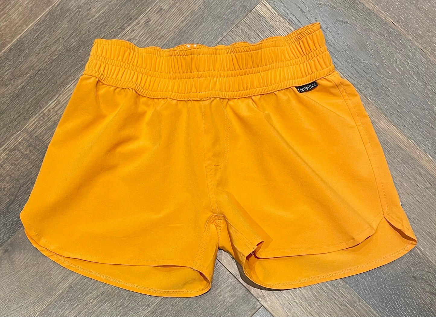 Orange  Level Six Active Shorts, 12Y