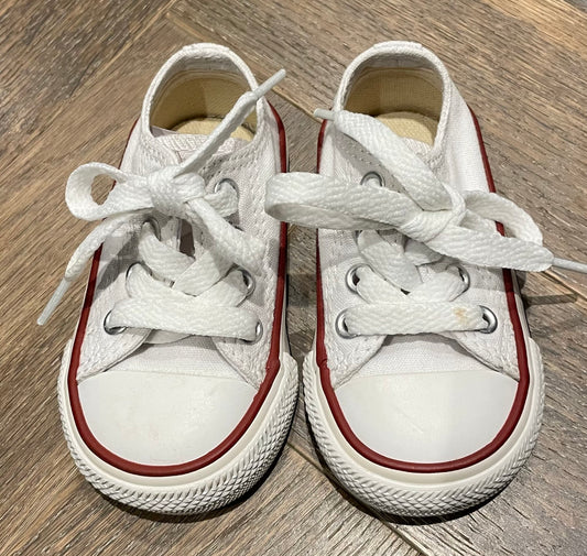 White  Converse All Star Infant, 3T