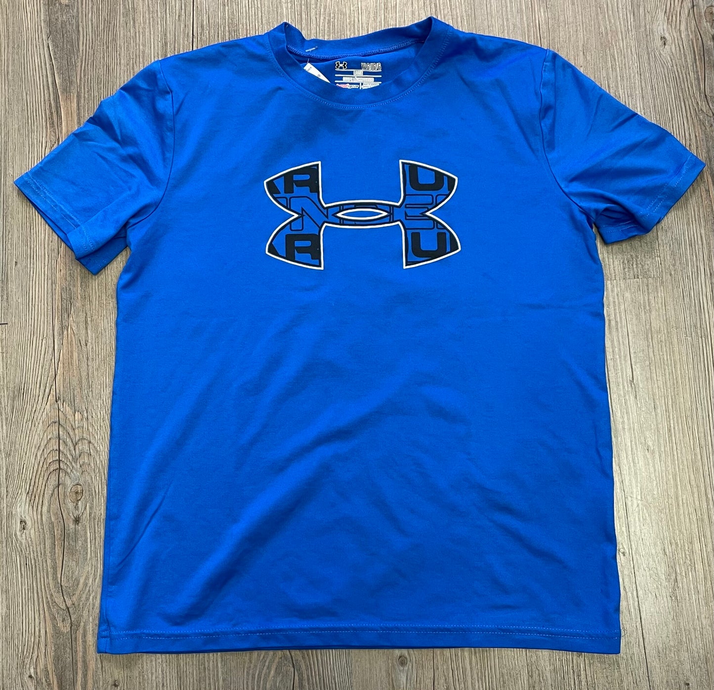 Blue  Under Armour Active Tee, 14Y