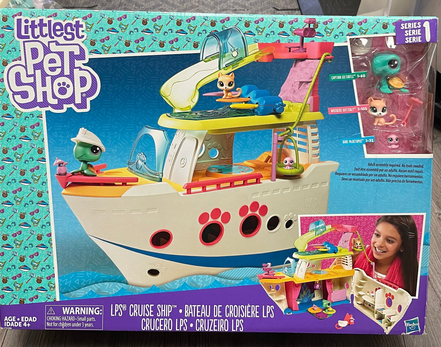 Multi  Littlest Pet Shop Cruise, 4Y