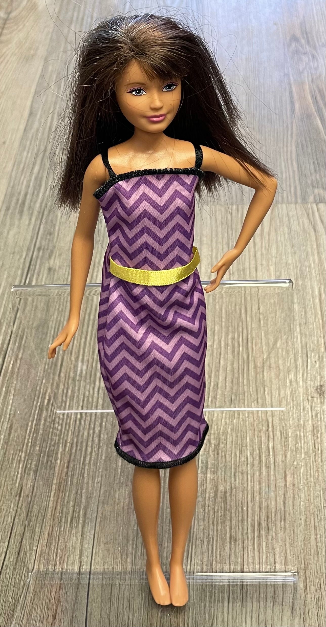 Purple  Barbie Doll, 10 Inch
