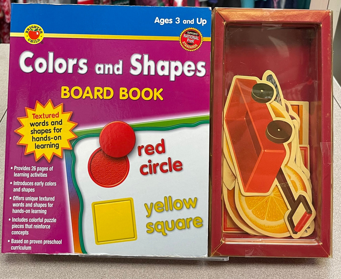 Multi  Colors And Shape, Boardbook