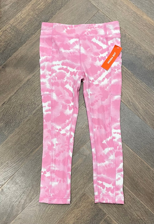 Pink  Joe Fresh Active Legging, 4Y
