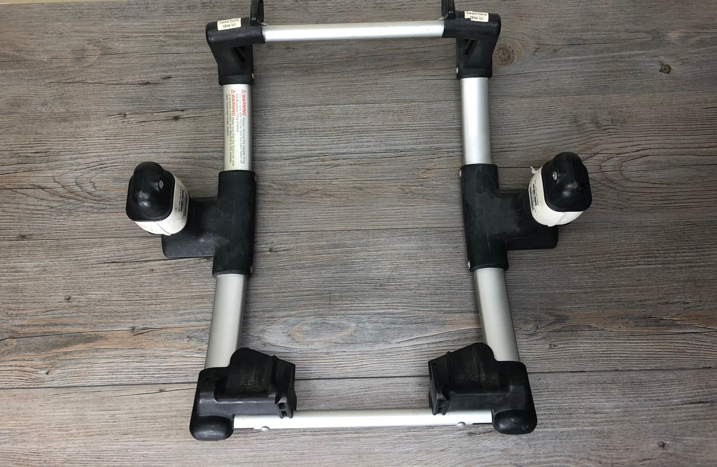 Black  Bugaboo Carseat Adapter, None