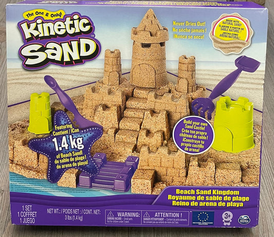 Purple  Kinetic Beach Sand Kingdo, NEW