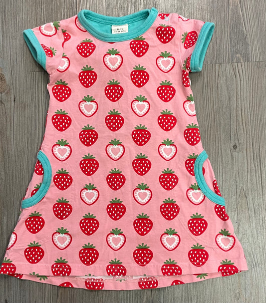 Strawber  Maxomorra Dress, 18-24M