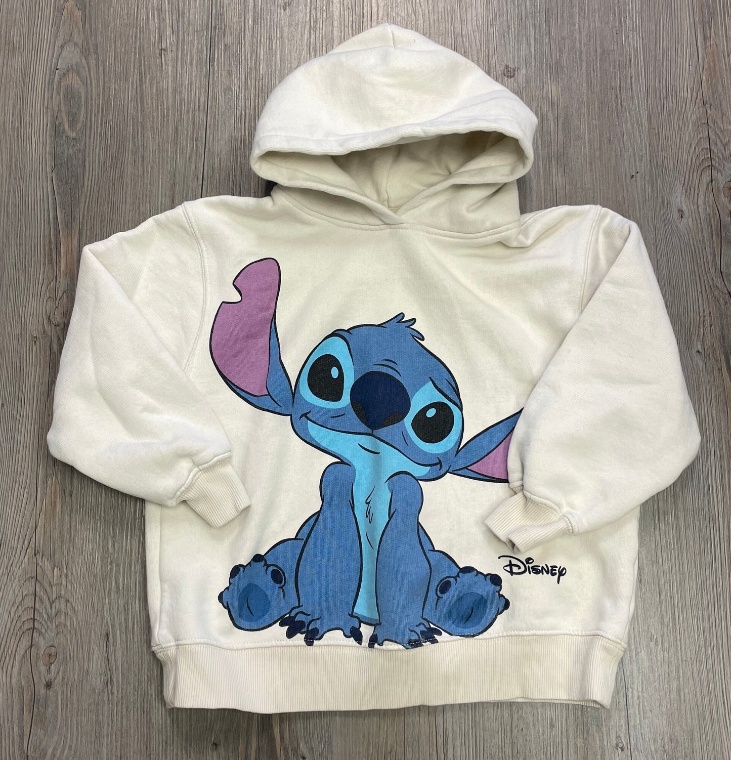 Ivory  Zara Stitch & Lilo Hoodie, 8-9Y