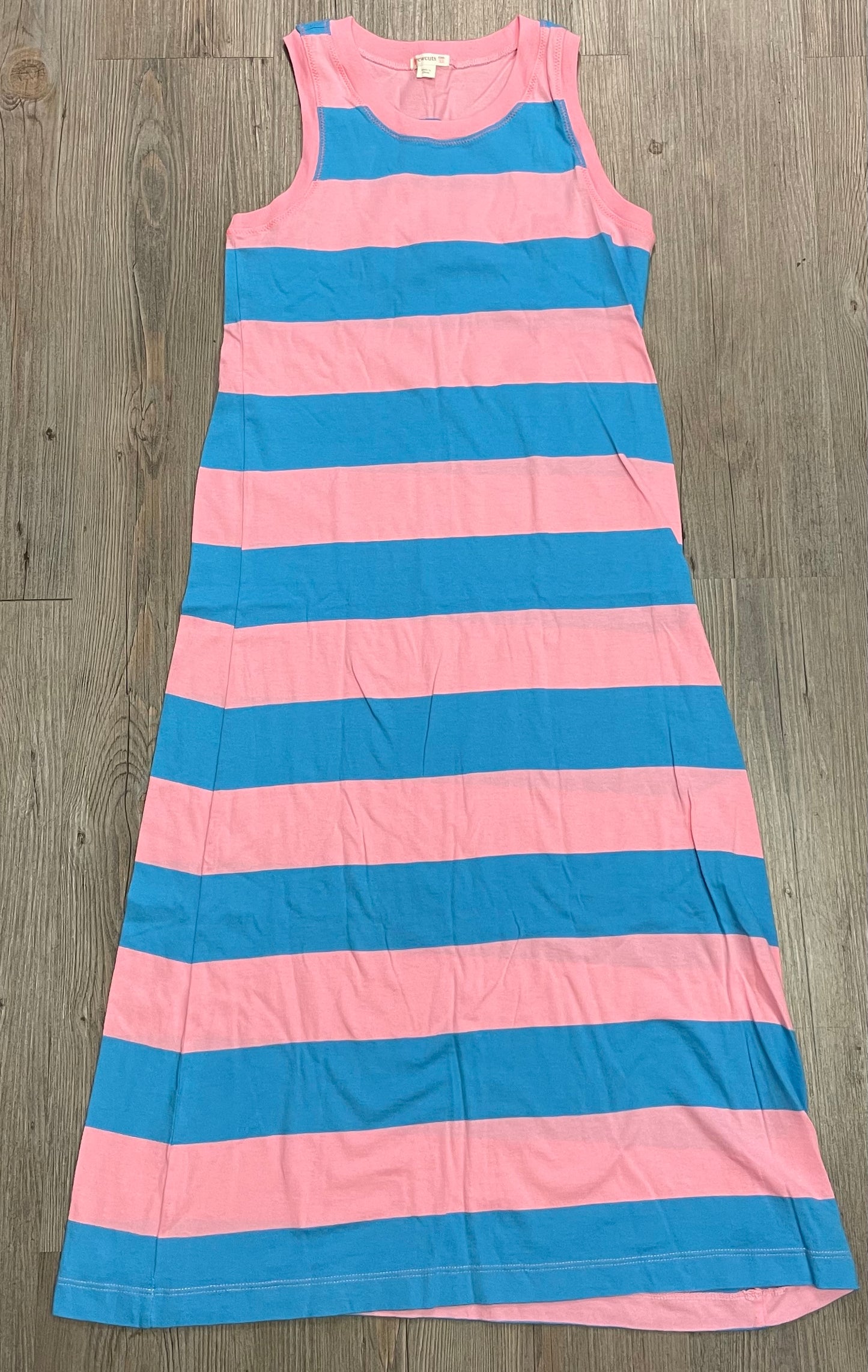 Pink/blu  Crewcuts Dress, 12Y