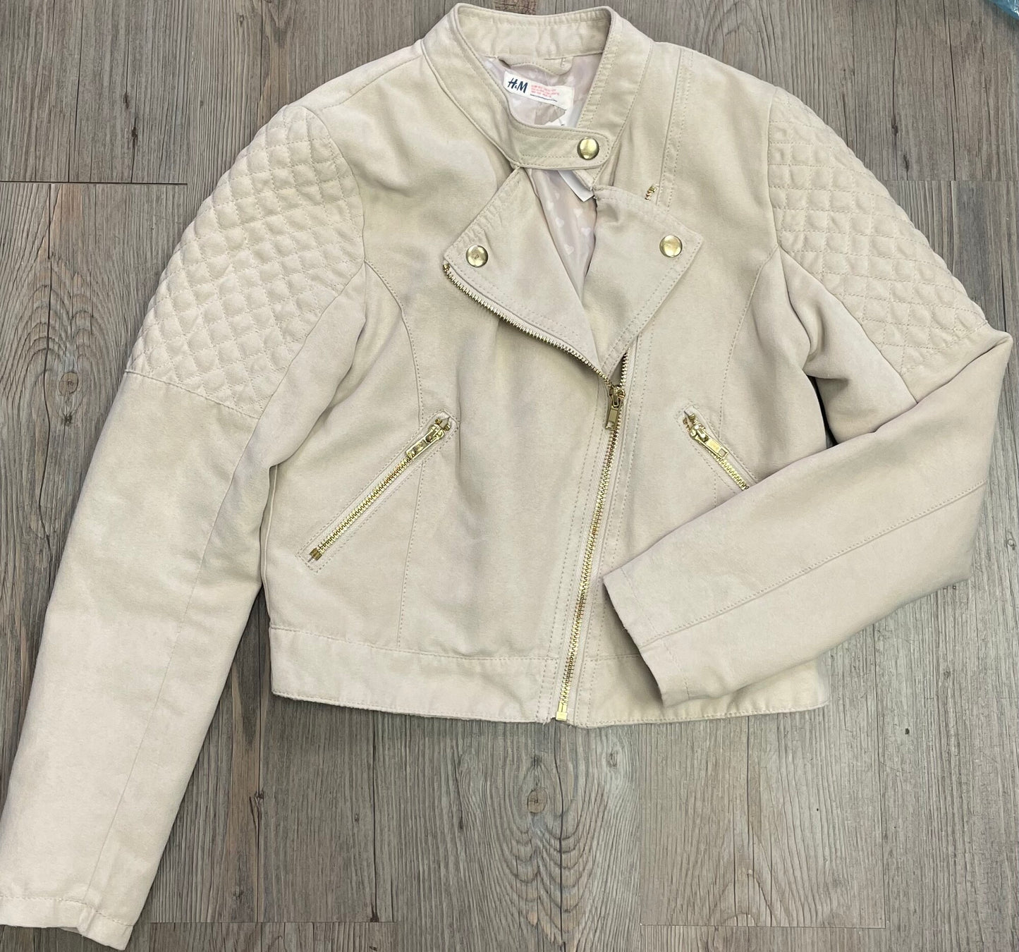 Beige  H&M Spring Fall Jacket, 11-12Y