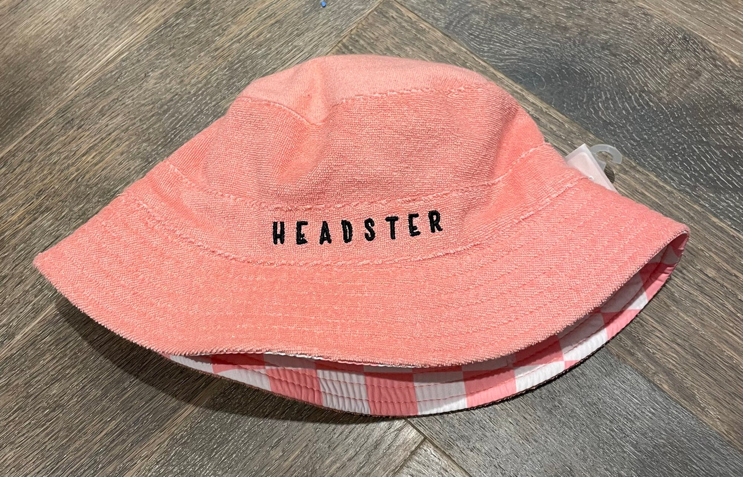 Coral  Headster Terry Bucket Hat, 49-52CM