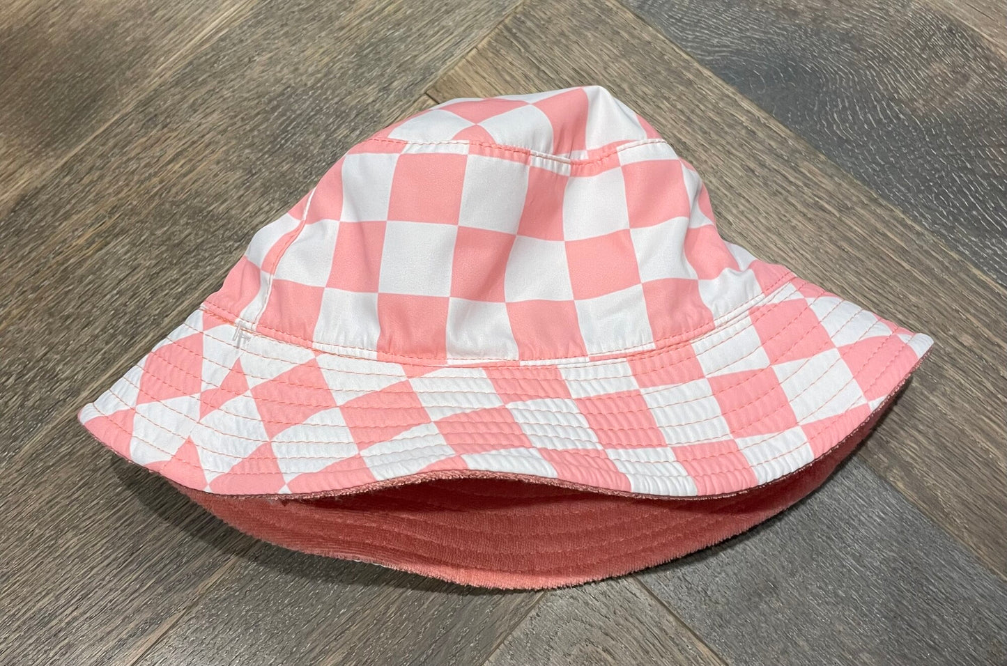 Coral  Headster Terry Bucket Hat, 49-52CM