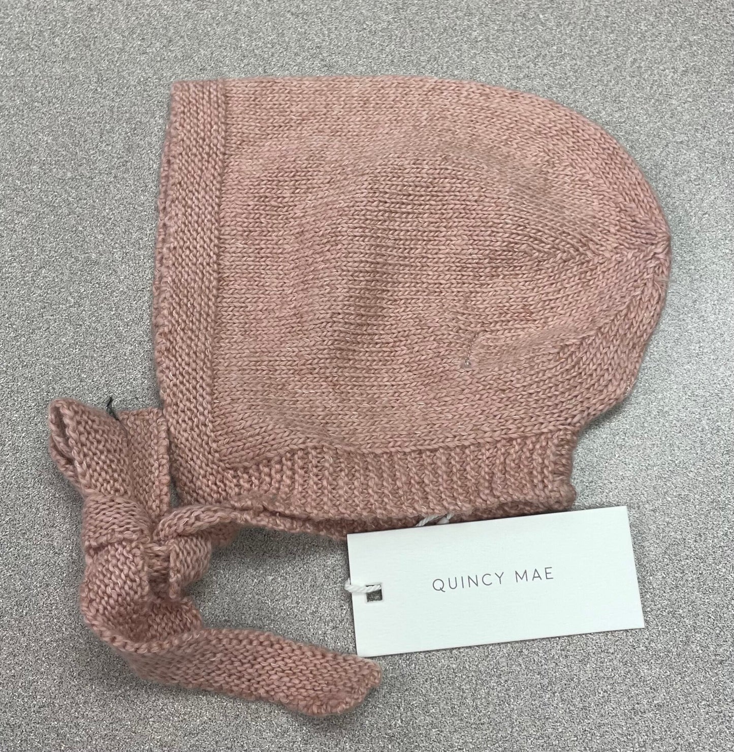 Rose  Quincy Mae Knit Bonnet, 3-6M