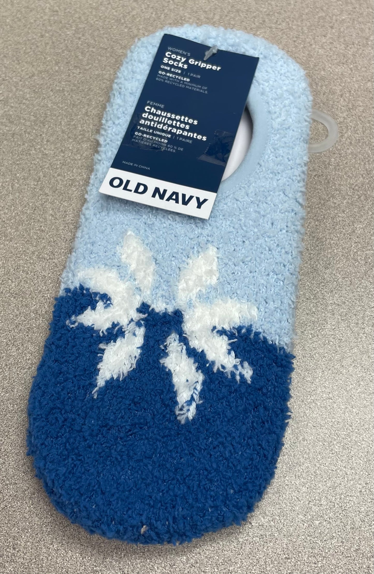 Blue  Old Navy Cozy Gripper, One Size