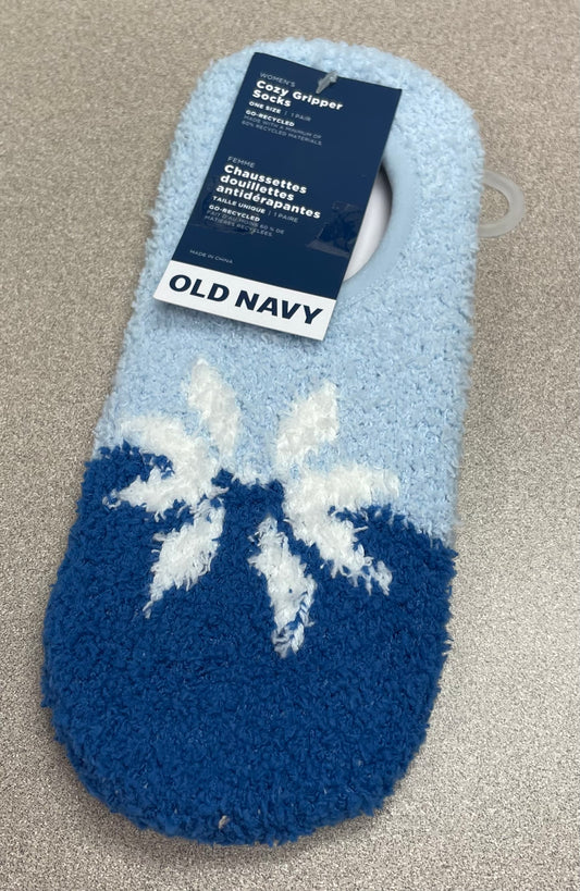 Blue  Old Navy Cozy Gripper, One Size