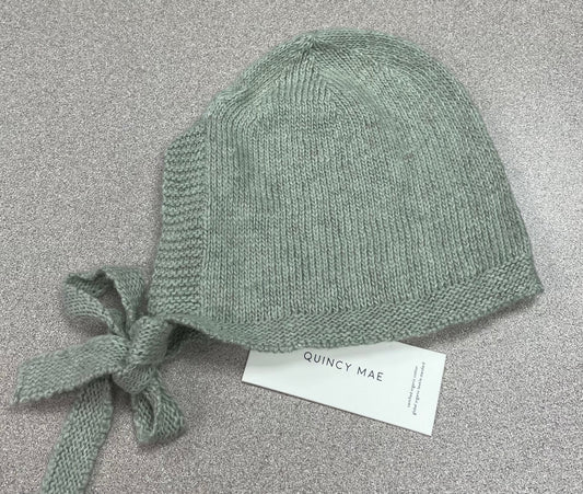 Sage  Quincy Mae Knit Bonnet, 3-6M