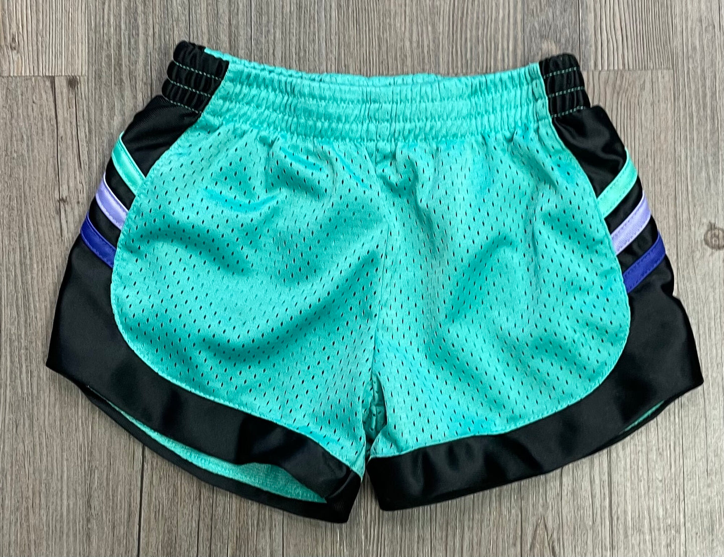 Green  Adidas Active Shorts, 4Y