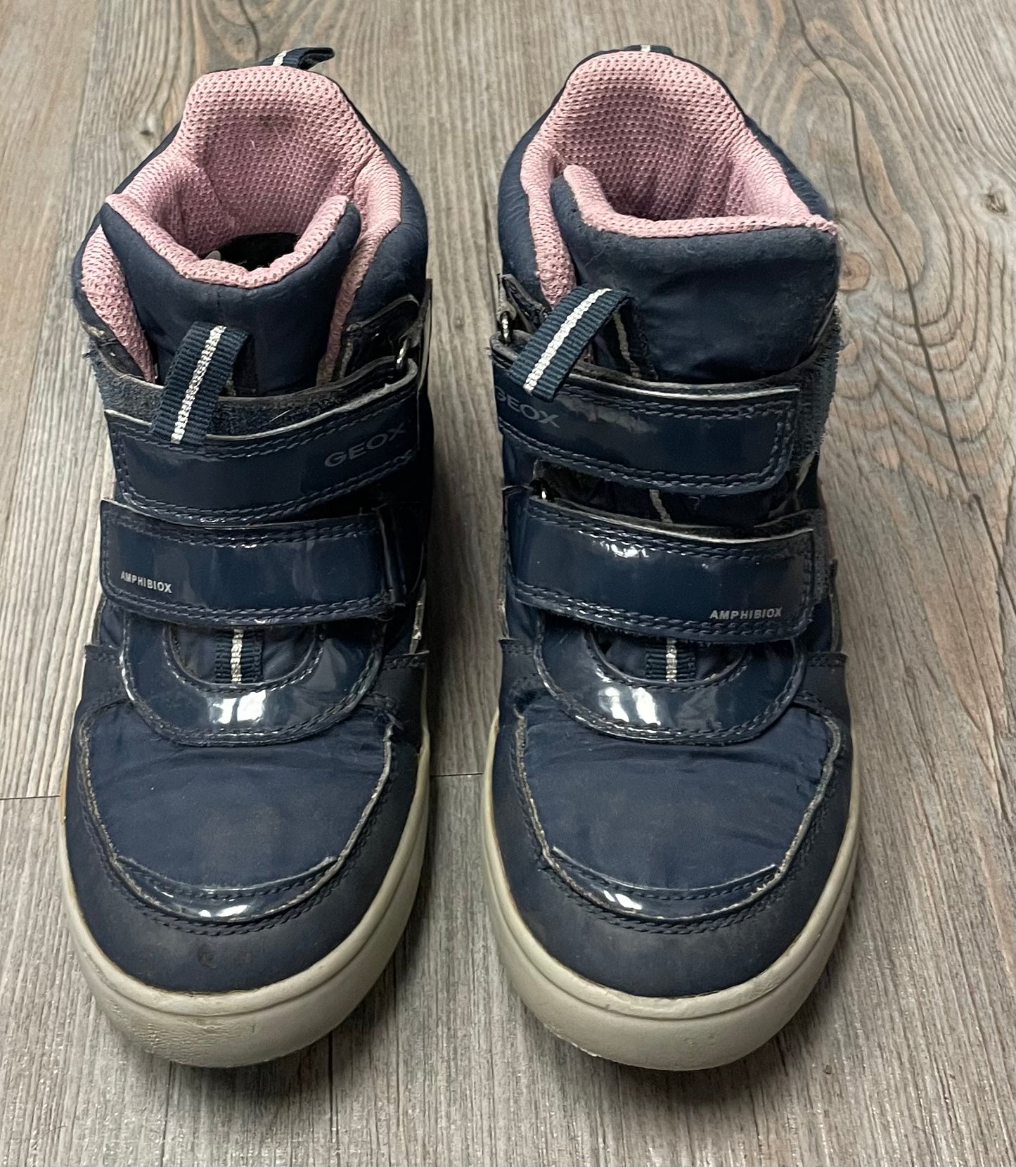 Navy  Geox Winter Boots, 11Y