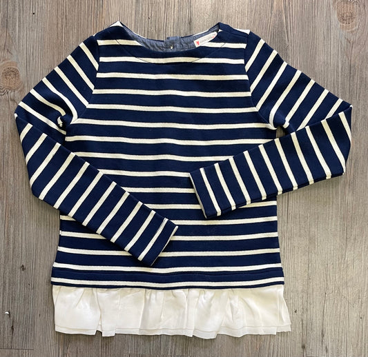 Blue  Crewcuts LS Shirt, 6-7Y
