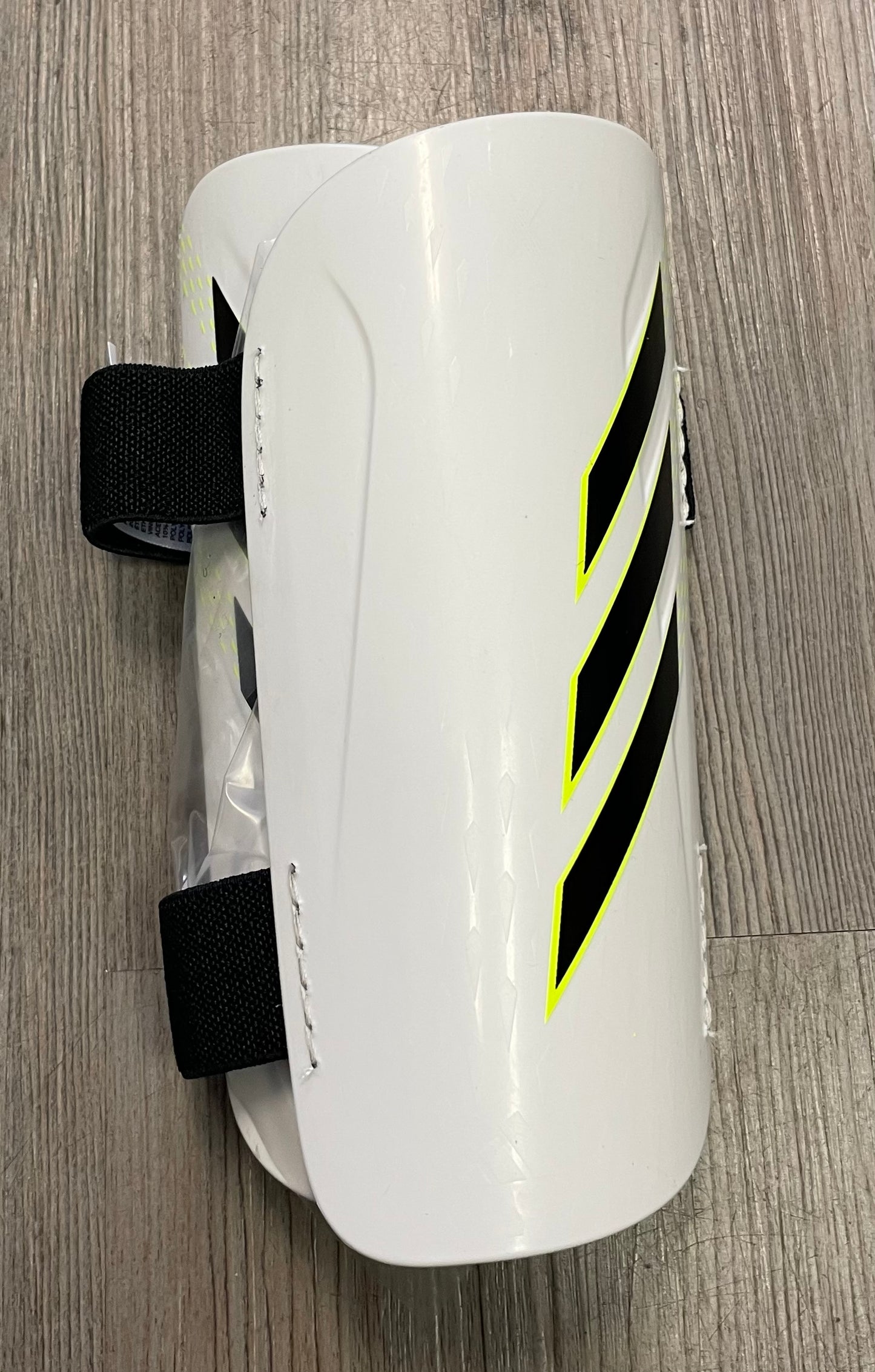 White  Adidas Shin Guard, Pre-owned