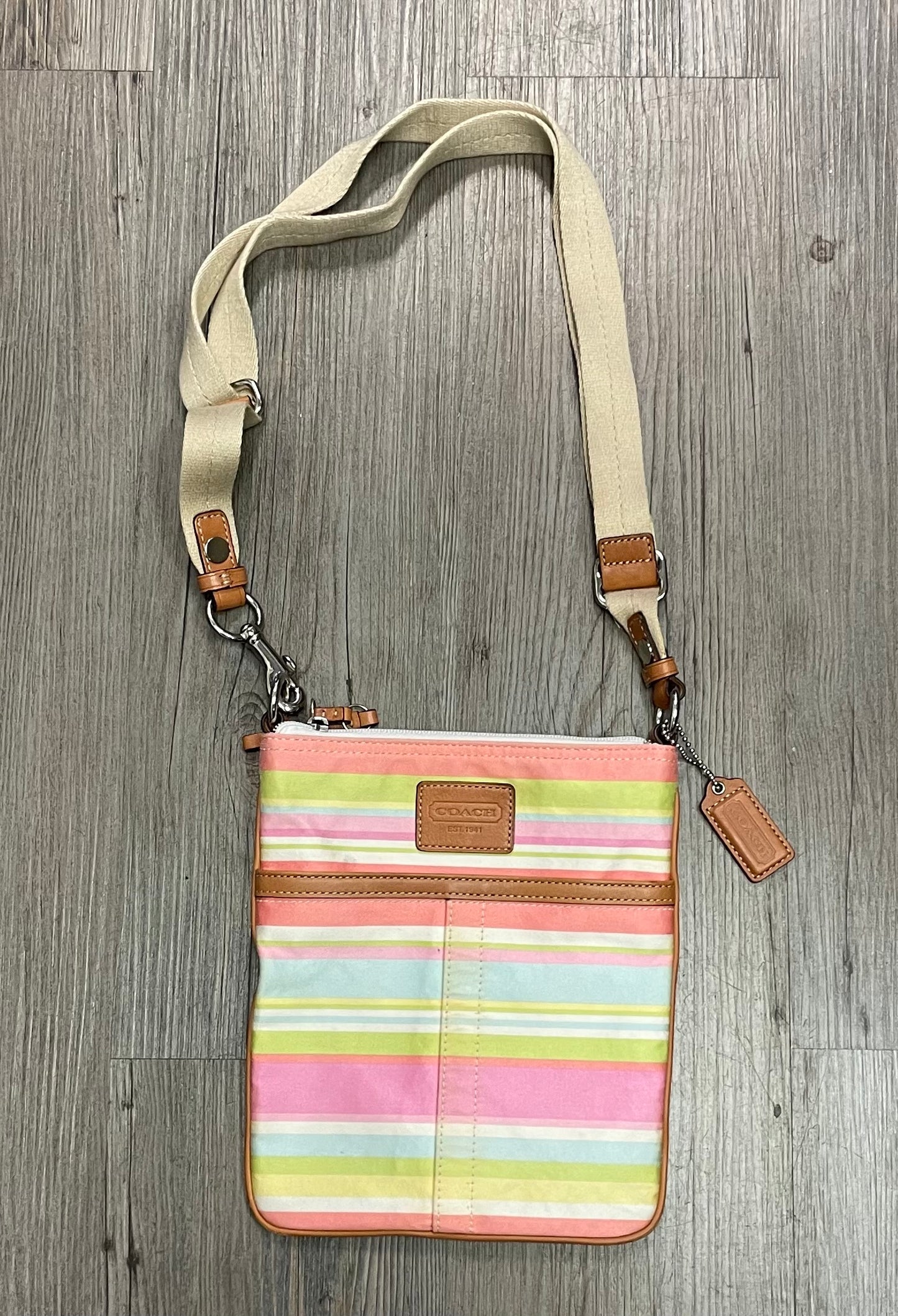 Multi  Coach Crossbody Bag, Pre-owned