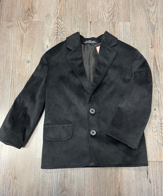 Grey  Velvet Blazer, 3Y