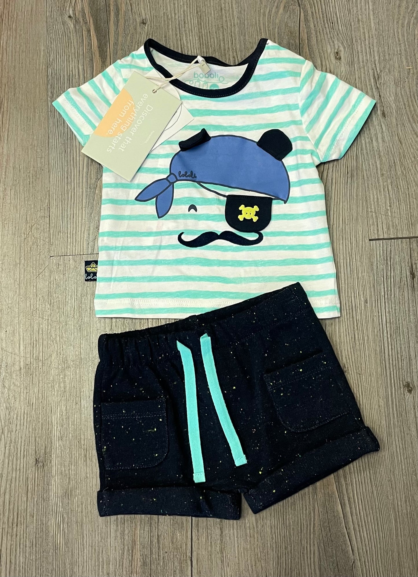 Pirate  Boboli Clothing 2pc  Set, 1M