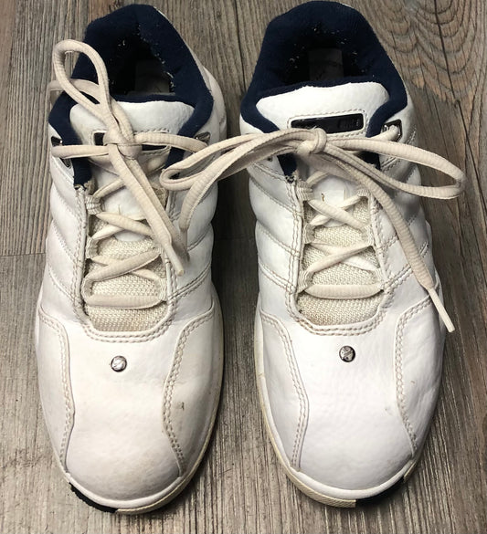 White  Nike Tennis Shoes, 2Y