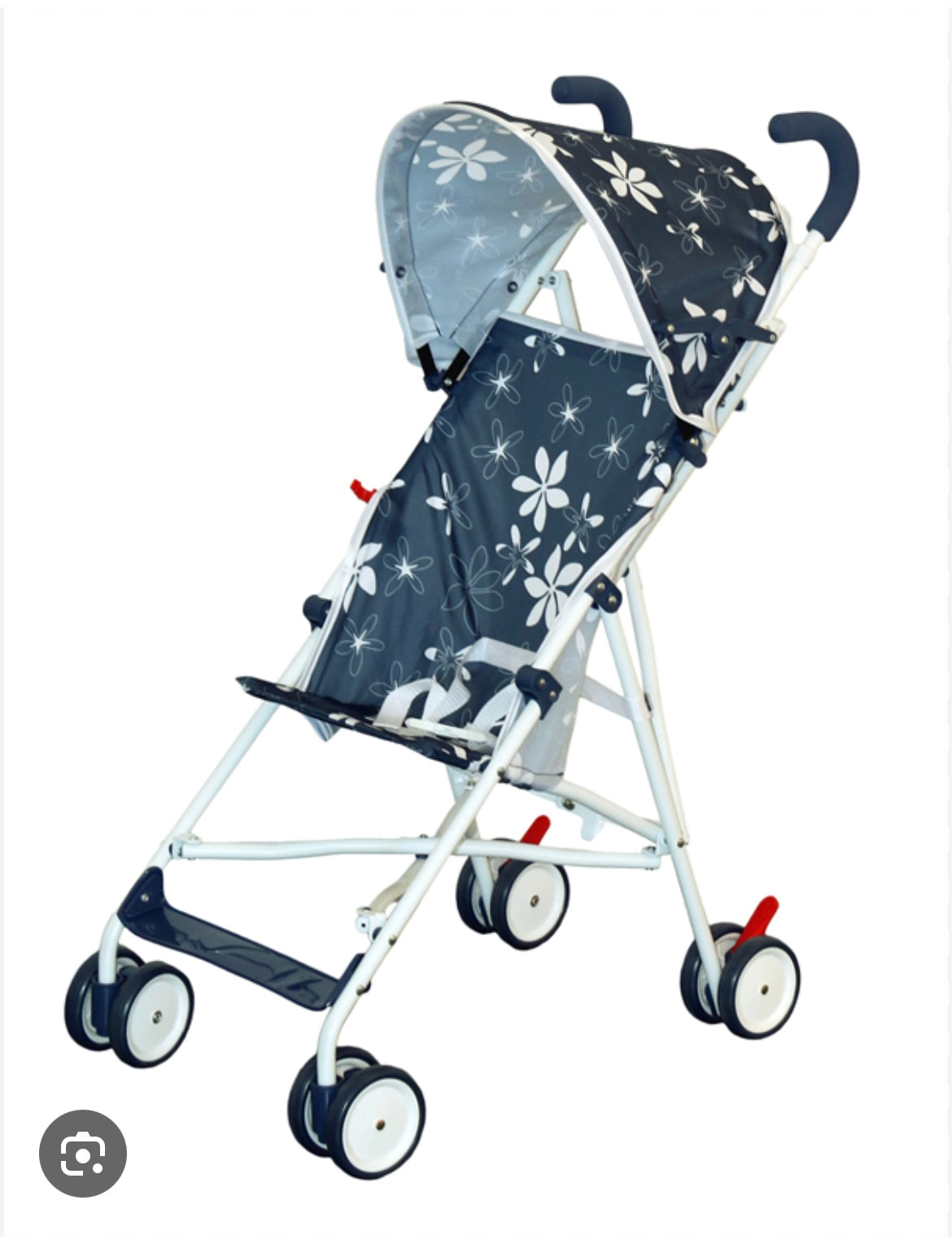 Navy  Billy Travel Umbrella Str, 6-36M