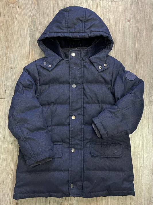 Navy  Jacadi Downfill Jacket, 8Y
